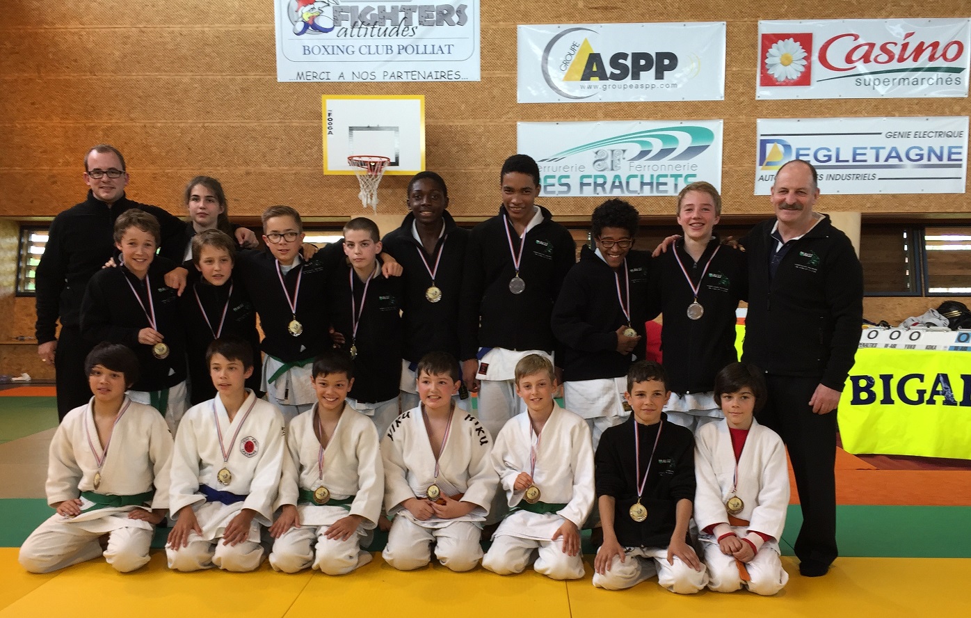 Tournoi International de Polliat 2015 - Equipes VD U13 & U15